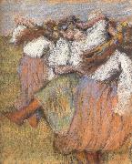 Edgar Degas Russian Dancers oil painting picture wholesale